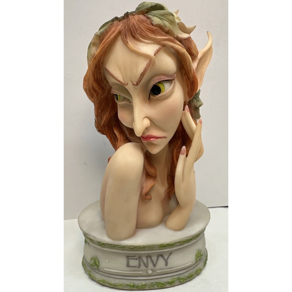 Veronese Collection Seven 7 Deadly Sins ENVY Summit 2005 Elves Elf Figure Statue